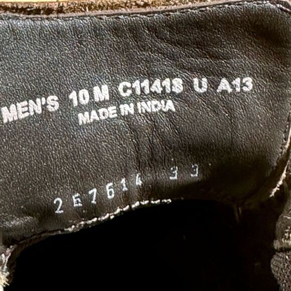 Cole Haan Chukka Boot Mens Size 10 M Curtis Ankle Boots Brown Leather Lace Up - Picture 7 of 7